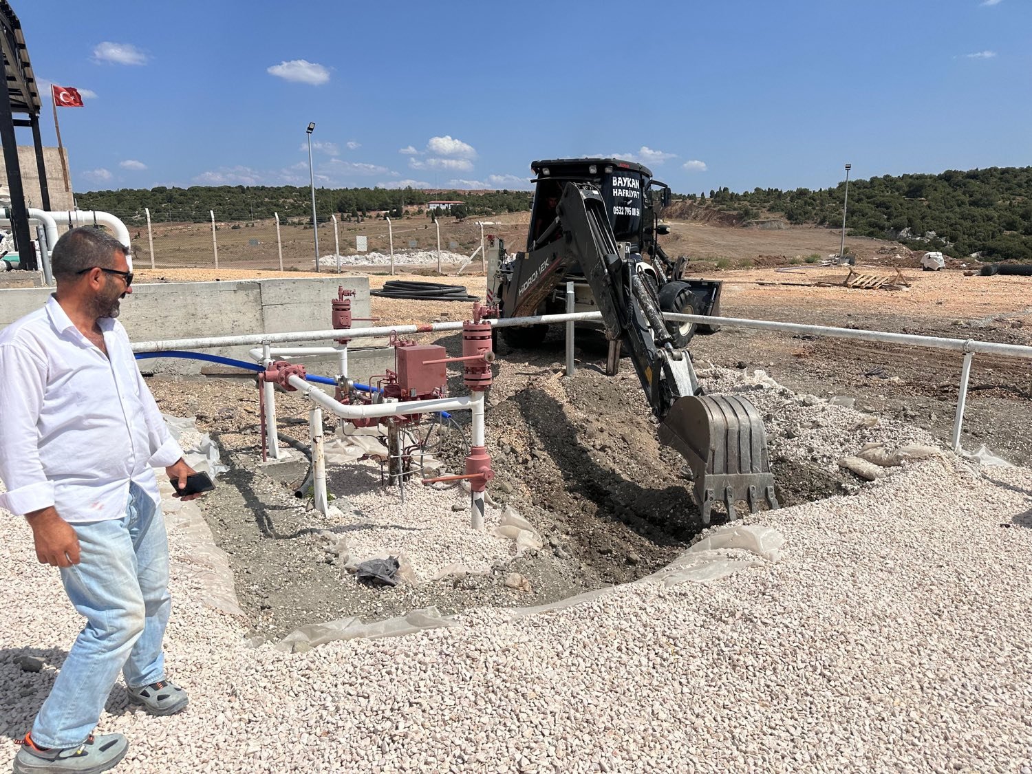 Sahada regülatör hattı kontrolü